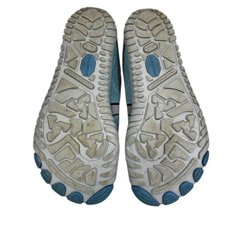 HOBIBEAR Barefoot Water Shoes Men Women Aqua Socks Blue Size 40 9.5